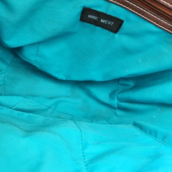 Boho Summer Woven Straw Bag Gem Stones Embellished Beach - Picture 8 of 17